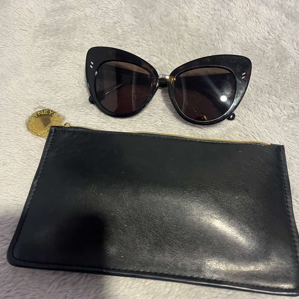 Stella McCartney Oversized Cat Eye Sunglasses